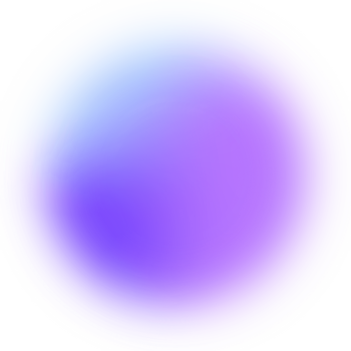 Purple Blurred Gradient Ball